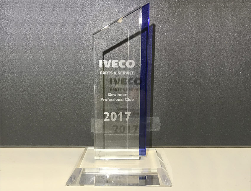 IVECO Professional Club Award 2017